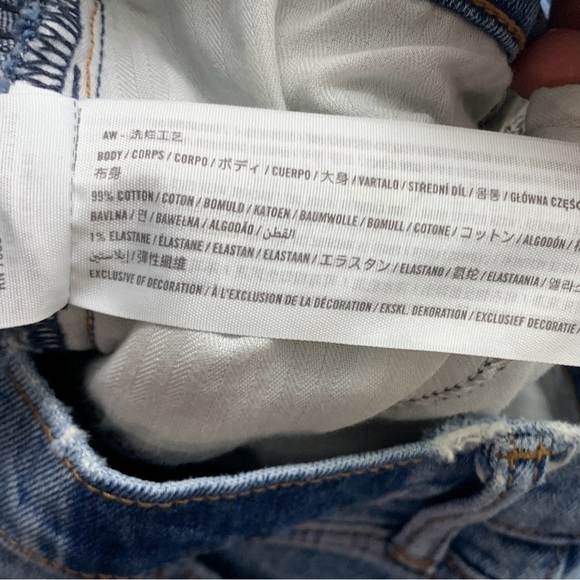 Abercrombie & Fitch Women Size 2 26 Jeans Light Wash Denim Pants Slim Skinny - Picture 8 of 8